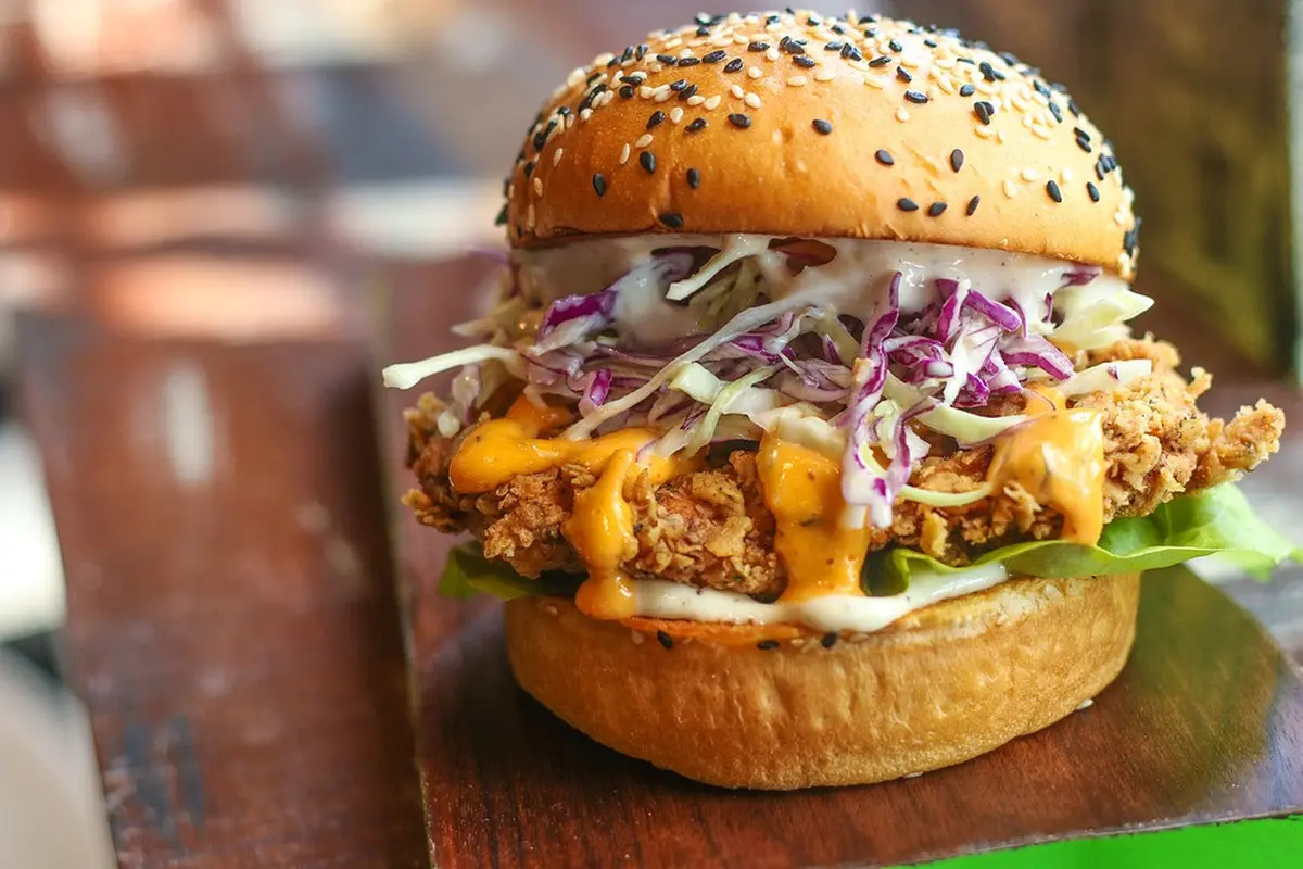 Ilustrasi Burger.