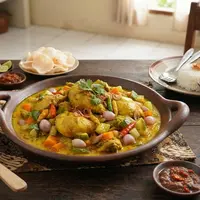 Resep Ayam Bumbu Acar Kuning Tanpa Santan (AI Generated)