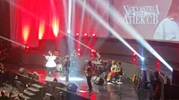 Konser Nicky Astria Meets Atiek CB Jadi Momen Reuni Dua Lady Rocker Indonesia
