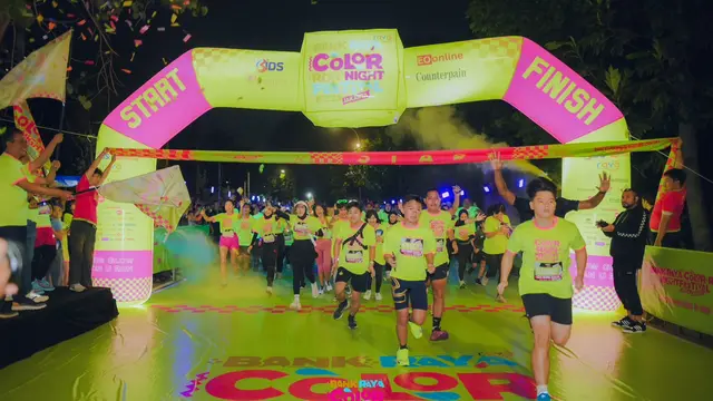 Bank Raya Color Run Night Festival 2024