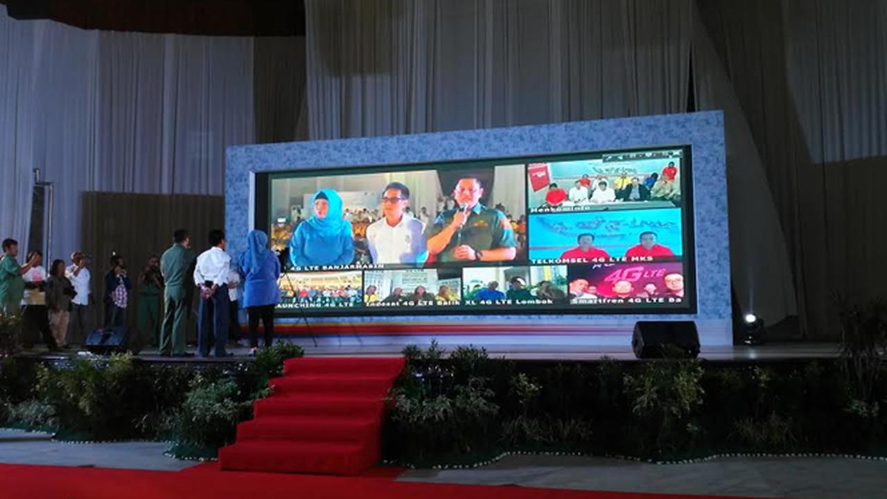 Tri Deklarasi Kesiapan Jaringan 4G LTE di Banjarmasin