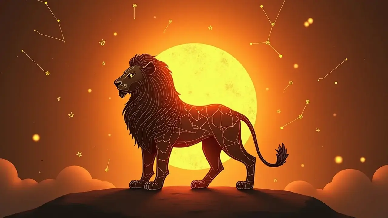 logo zodiak leo