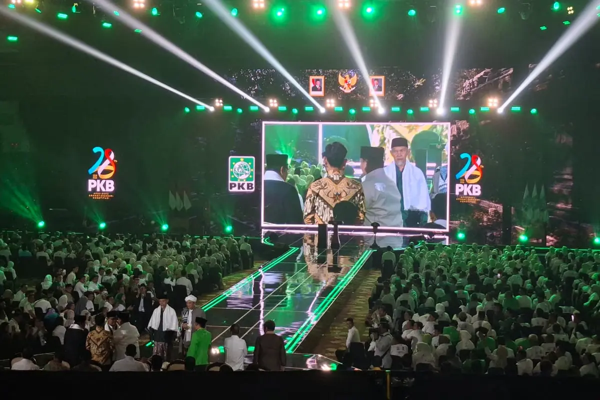 Prabowo Hadiri Harlah PKB