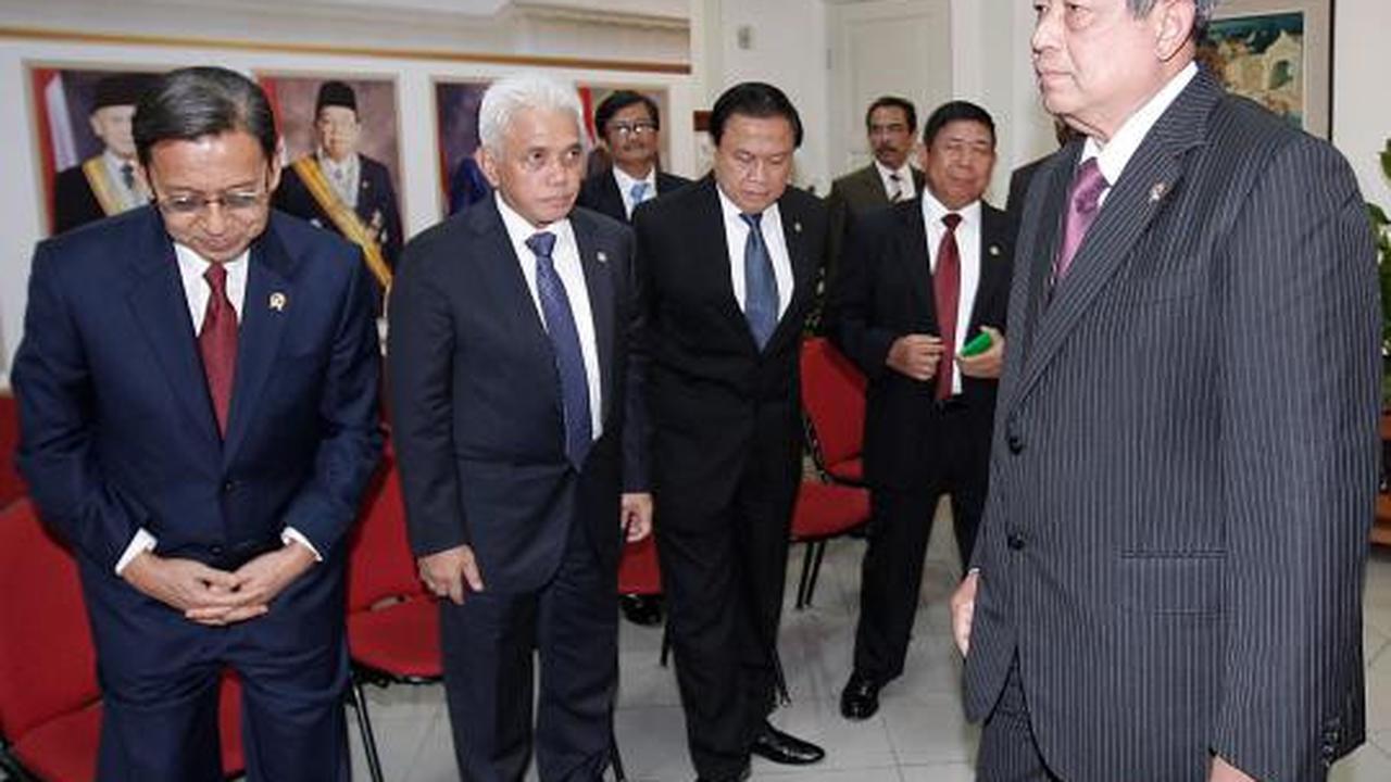 Presiden SBY gelar konpers terkait pembubaran BP Migas