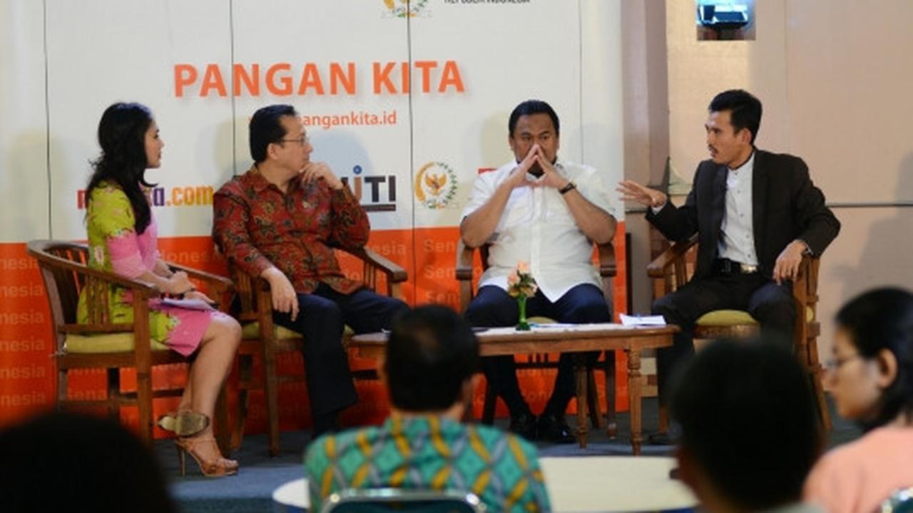 Irman Gusman ajak Rachmat Gobel bahas sertifikasi makanan halal