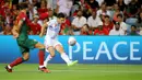 Meski tanpa bintang mereka Cristiano Ronaldo, Portugal tetap tampil luar biasa. (AP Photo/Joao Matos)