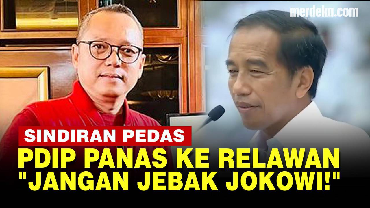 VIDEO: Elite PDIP Meradang Sebut Acara Relawan di GBK Buat Menjebak Jokowi