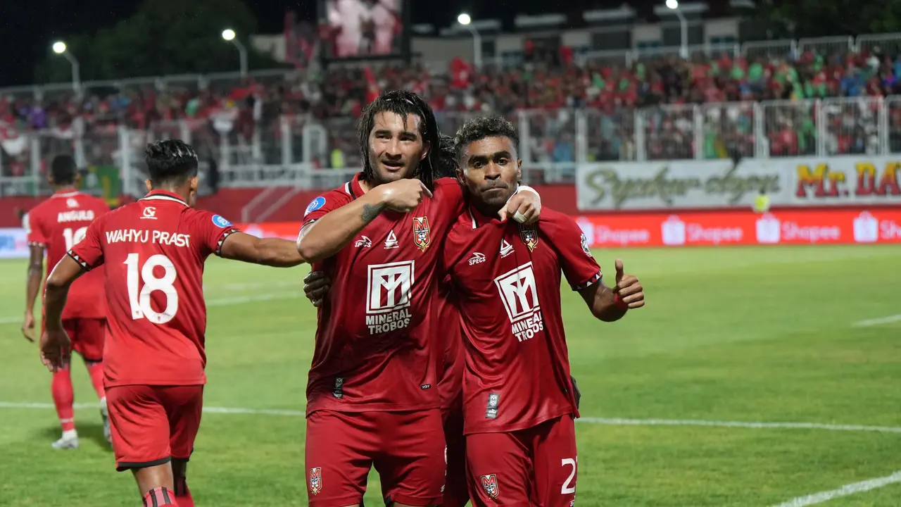 Diego "Chino" Martinez - Malut United Vs Persis Solo
