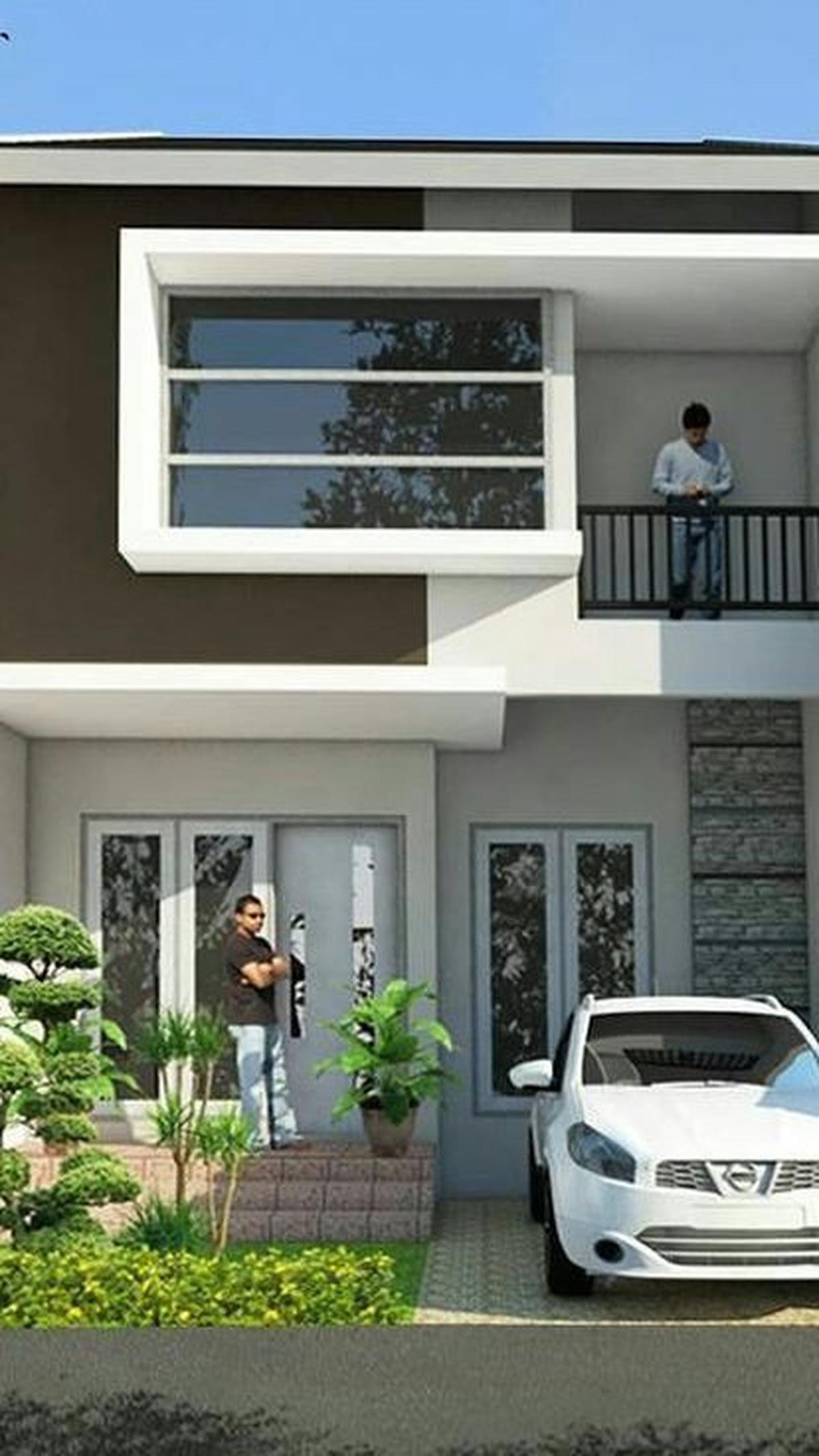 Rumah Minimalis Bentuk Kotak-Kotak