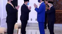Presiden Anugerahi Tanda Kehormatan Bintang Jasa Utama Kepada Ahmad Basarah