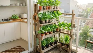 7 Cara Mengubah Sudut Rumah Kosong Jadi Kebun Vertikal Produktif Tanpa Renovasi Besar