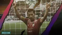 Pemain Persija Jakarta: Ismed Sofyan. (Bola.com/Dody Iryawan)