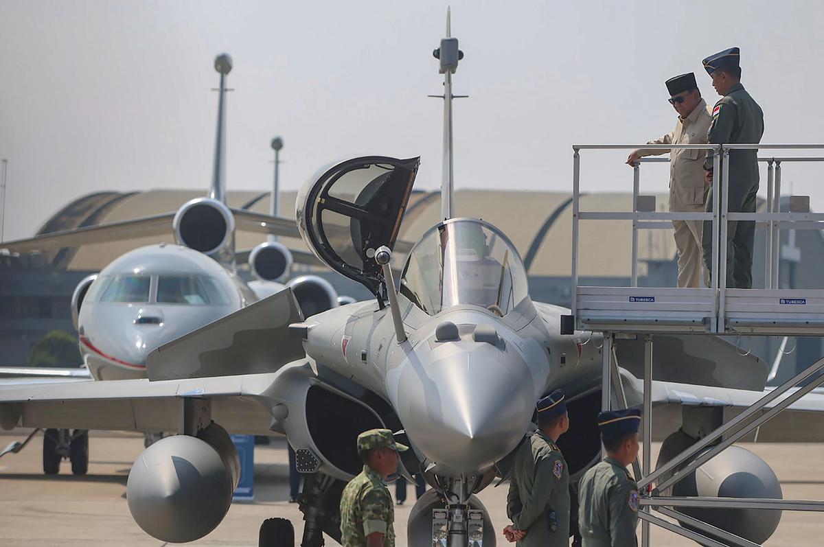 FOTO: Prabowo Serahkan Rafale dan Rudal Meteor untuk Perkuat Pertahanan Udara