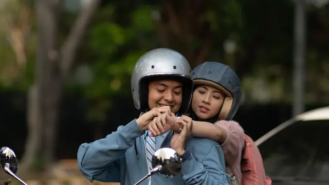 Angga Yunanda dan Adhisty Zara. (Foto: Dok. Falcon Pictures/ Starvision Plus)