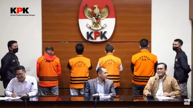 KPK menetapkan enam orang sebagai tersangka dalam kasus OTT Wali Kota Bandung Yana Mulyana