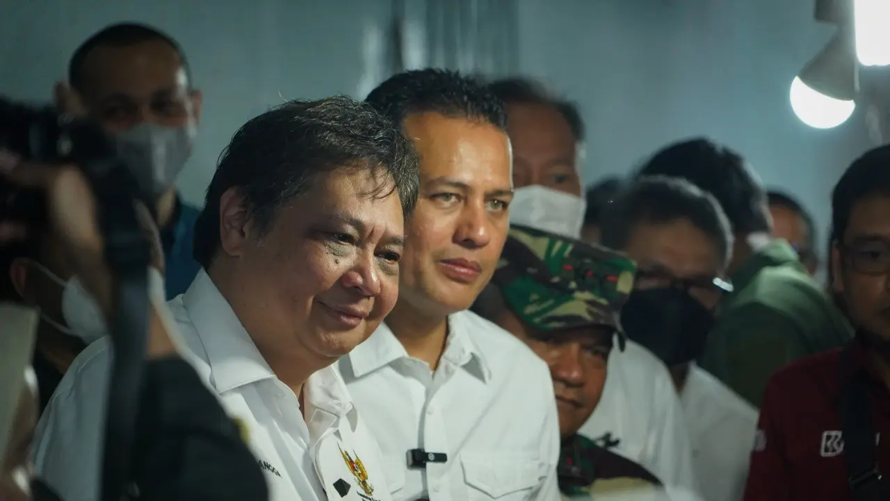 Menteri Koordinator Bidang Perekonomian Airlangga Hartarto melakukan kunjungan kerja ke Kota Medan pada Sabtu (24/12/2022). (Dok Kemenko Perekonomian)