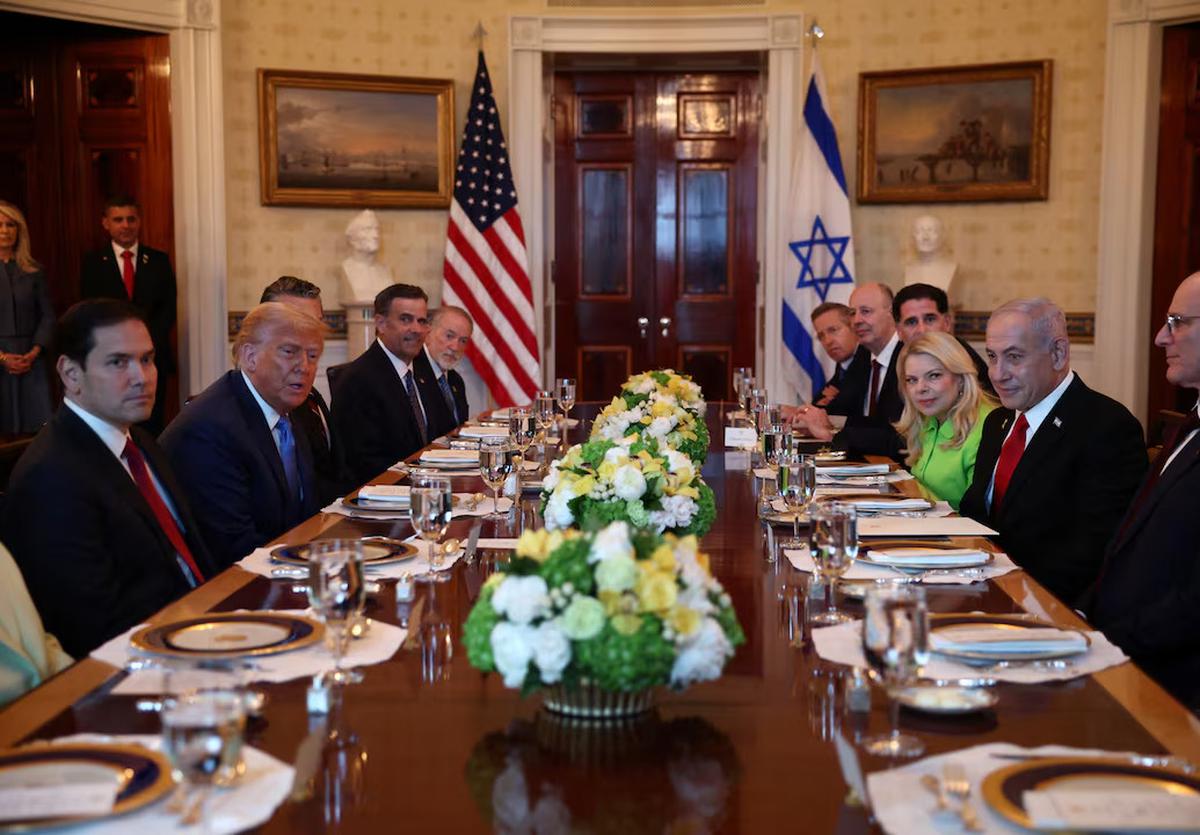 netanyahu di gedung putih