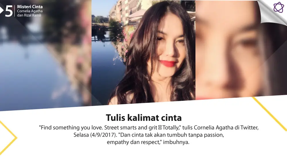 Misteri Cinta Cornelia Agatha dan Rizal Ramli. (Foto: Twitter/@Cornel_OnStage, Desain: Nurman Abdul Hakim/Bintang.com)
