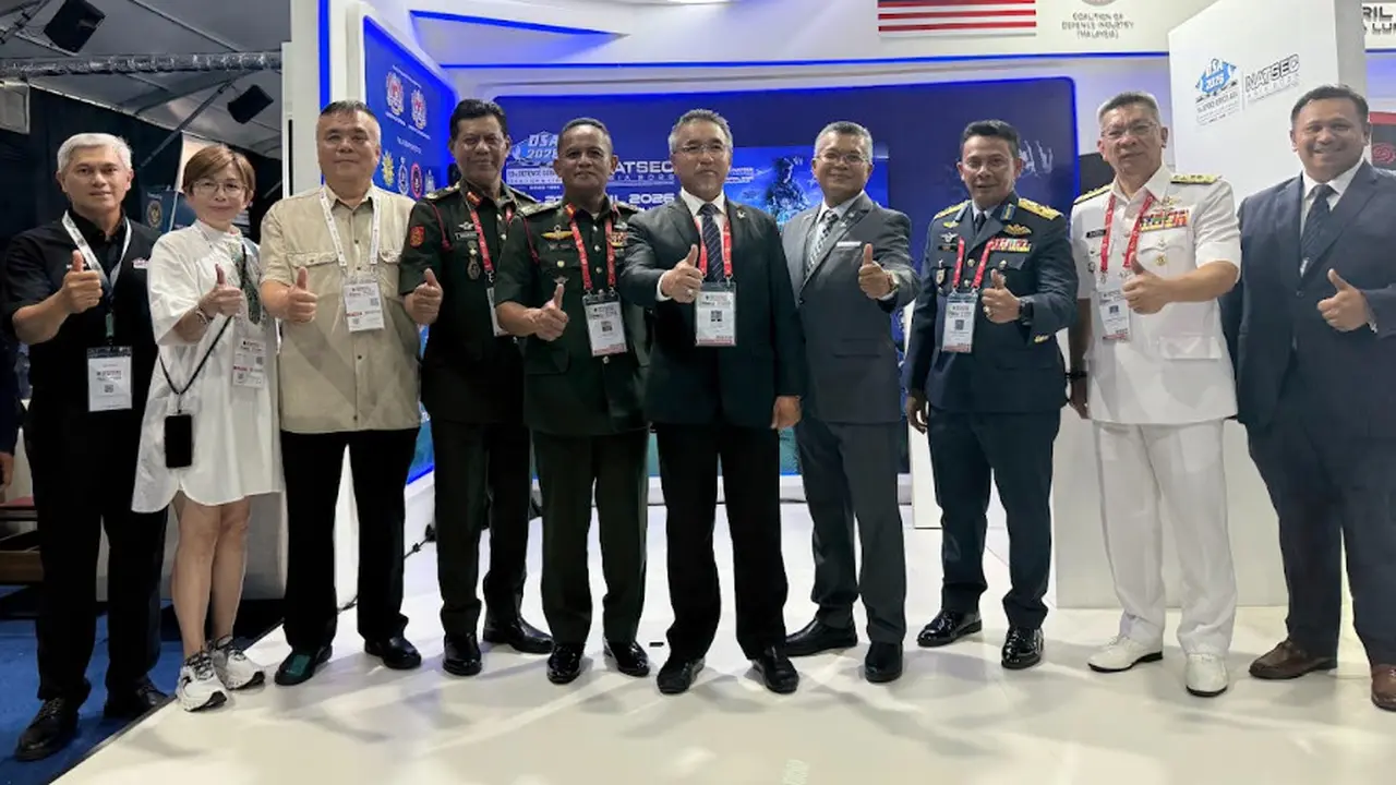 Lima peserta yang telah mengukuhkan komitmennya di DSA & NATSEC Asia 2026 adalah Paviliun Tiongkok, Open Apps Sdn Bhd, Kemalak Group Sdn Bhd, AVP Engineering (M) Sdn Bhd, dan Paviliun Polandia (Dok. DSA & NATSEC Asia 2026).