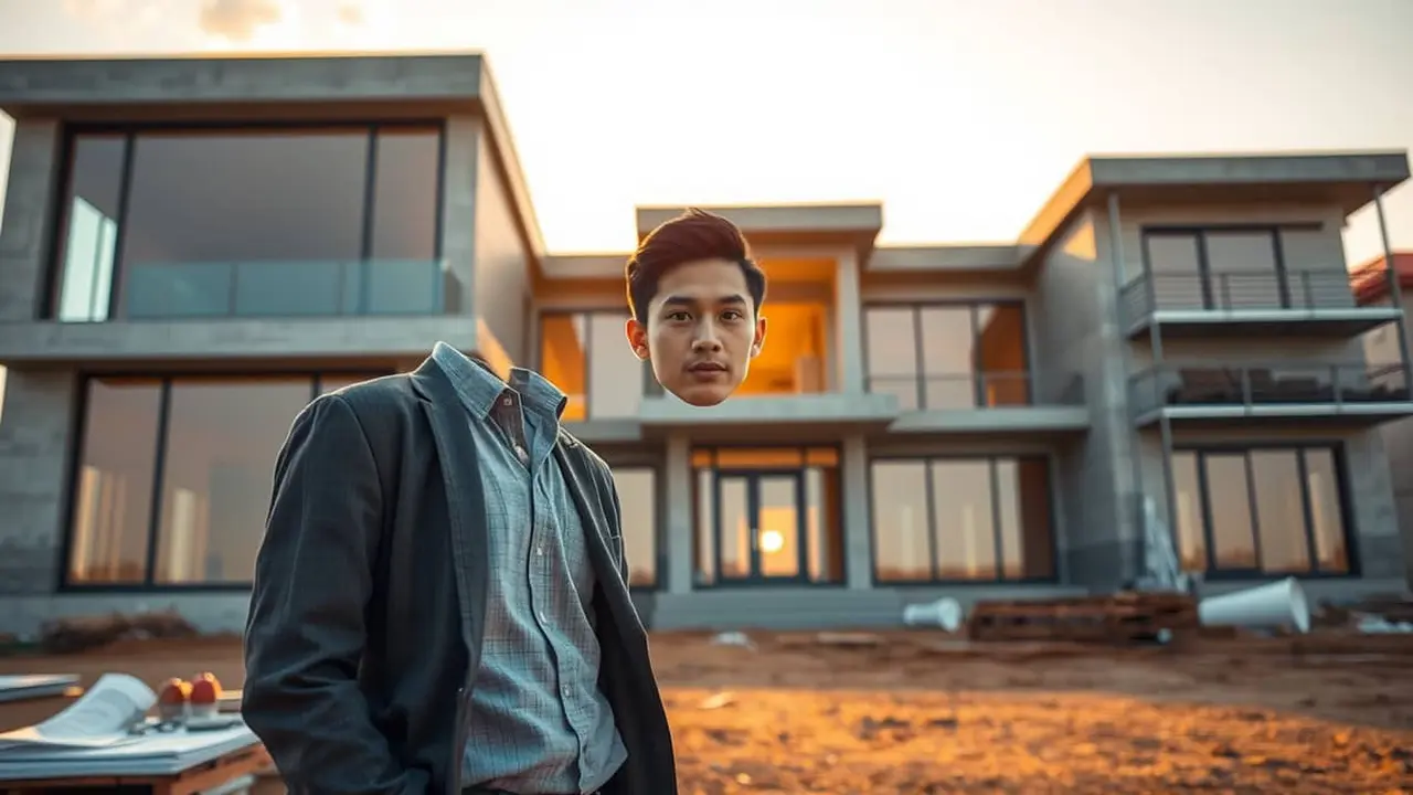 mimpi bangun rumah besar
