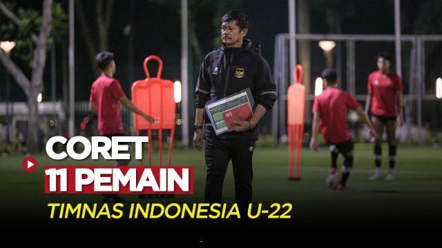 Berita Video, Indra Sjafri mencoret 11 nama pemain Timnas Indonesia U-22 yang sedang mengikuti pemusatan latihan di Senayan, Jakarta