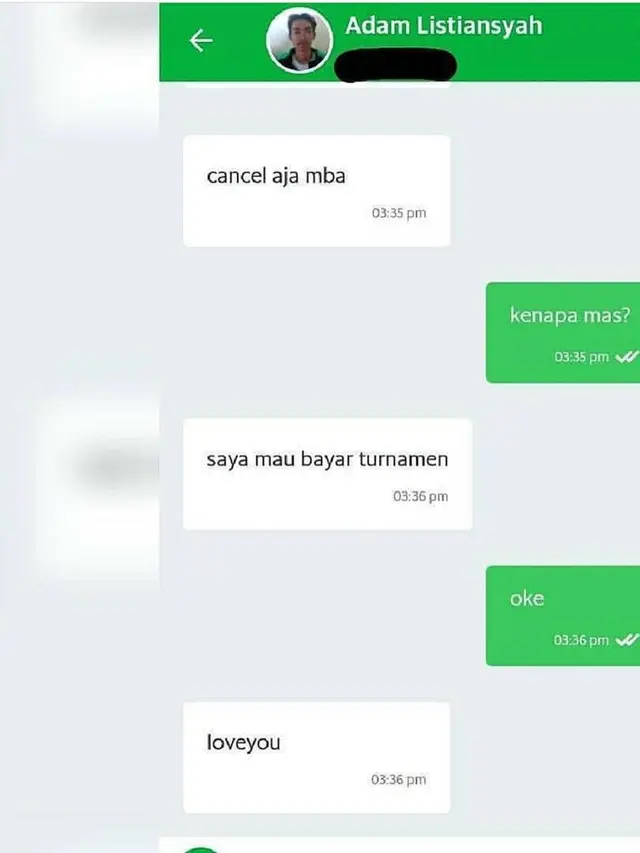7 Chat Batalkan Pesanan Ojek Online Ini Bikin Ngakak
