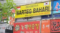 Ada Warteg Bahari di Korea, Jual Ayam Geprek sampai Siomay. foto: TikTok @zaraprdny