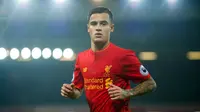 Gelandang Liverpool, Philippe Coutinho. (EPA/Peter Powell)