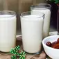 Resep susu kurma untuk sahur dan buka puasa. (Dok: Cookpad @BundaPashalenko)