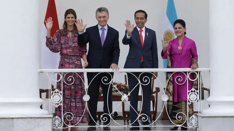 Jokowi Terima Presiden Argentina