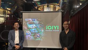 Ikhsan Sasmita (Head of Original Content Indonesia) dan Dinesh Ratnam (Senior Managing Director for Southeast Asia) iQiyi. (ist)