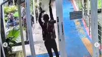 Sebuah video viral memperlihatkan aksi sejumlah anggota ormas yang membuat keributan di Kantor Dinkes Kabupaten Bekasi, Jawa Barat. (Foto: Istimewa)