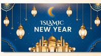 Ilustrasi Tahun Baru Islam. (Image by freepik)