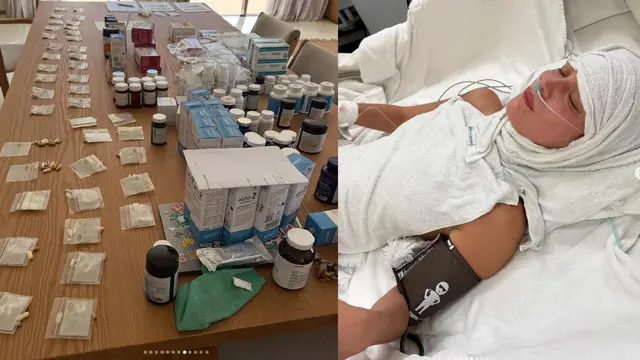 Unggahan Yolanda Hadid tentang anaknya, Bella Hadid yang menghadapi Lyme Disease. (Instagram/ yolanda.hadid)
