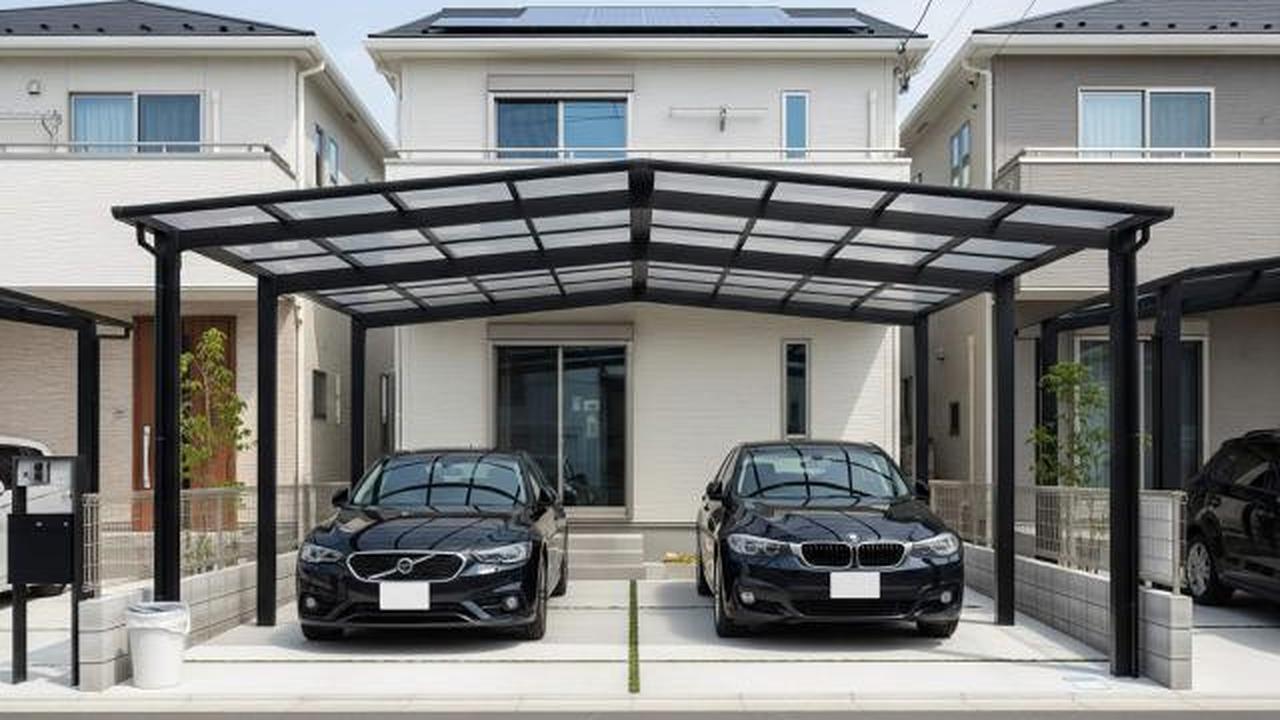 10 Inspirasi Desain Rumah Minimalis Carport 2 Mobil, Solusi Cerdas Lahan Terbatas
