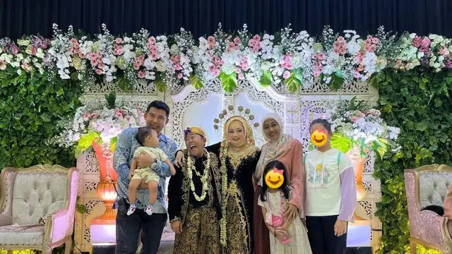 Adul dan Wenty menikah (Instagram/agusbolehsalim)