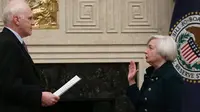 Janet Yellen Resmi Dilantik Jadi Gubernur Bank Sentral AS