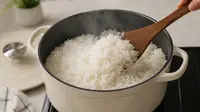 Metode 10-5-5 untuk Masak Nasi, Cara Sederhana agar Hasilnya Pulen dan Matang Merata