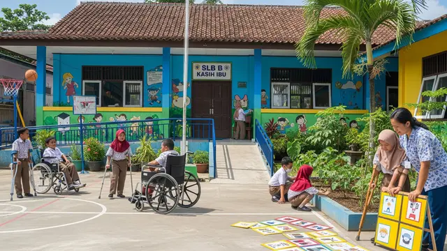 Jenis-Jenis Sekolah Luar Biasa untuk Anak Berkebutuhan Khusus/Gemini AI