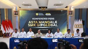 Pemerintah Luncurkan Asta Mandala SMK Go Global, Siapkan Lulusan Kerja di Luar Negeri