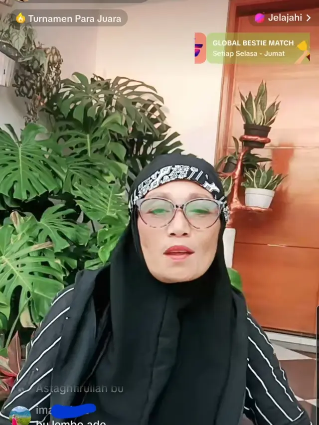 Nursyah ibunda Indah Permatasari. (Foto: Dok. TikTok Nursyah Garden)