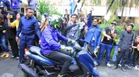 Valentino Rossi jajal All New Nmax 155 Connected/ABS (Istimewa)