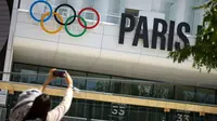 Selama perhelatan Olimpiade 2024, Arena Paris La D&eacute;fense akan disebut sebagai Arena 92. (AP Photo/Thomas Padilla)