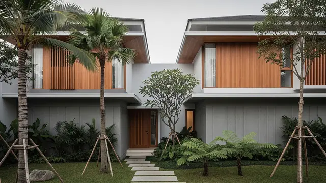 Gambar Rumah Minim Bukaan ke Jalan