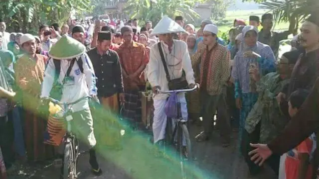 Kondisi Guru Ngaji Kebumen Usai Gagal Naik Haji Bersepeda Ontel