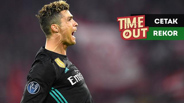 Berita video Time Out kali ini tentang Cristiano Ronaldo yang mencetak rekor baru di Liga Champions bersama Real Madrid.