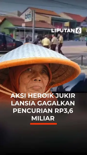Aksi Heroik Jukir Lansia Gagalkan Pencurian Rp 3,6 Miliar