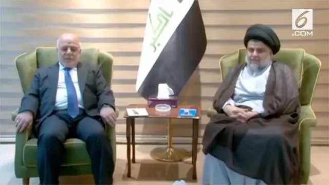 PM Irak menggelar pertemuan dengan tokoh Syiah, ulama Al-Sadr, untuk membahas kemungkinan koalisi