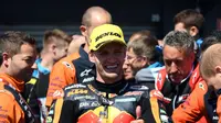 Pembalap Moto2 dari tim Ajo KTM, Brad Binder impikan naik motor MotoGP (AFP)