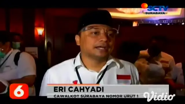 KPU Kota Surabaya menggelar debat terbuka pasangan Cawali Kota Surabaya pada Rabu malam (4/11). Debat terbuka tersebut menghadirkan dua paslon yakni Eri Cahyadi-Armudji dan Machfud Arifin-Mujiaman.